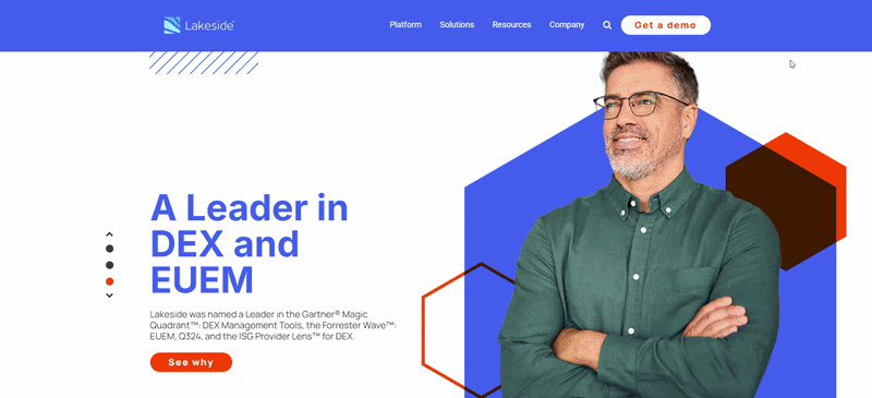 Lakeside website preview